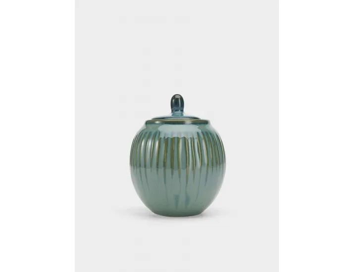 Сахарница 250 мл зелёная Полосы Easy Life Gallery