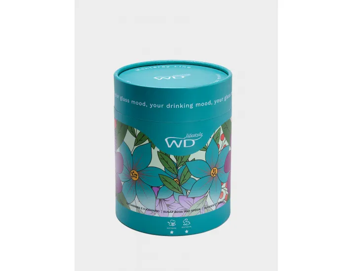 Сахарница 9 см 300 мл с ложкой Пчелка и маргаритка WD Lifestyle Monterey