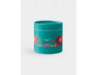 Сахарница, 9 см, 300 мл, с ложкой, стекло Б, Кролик и морковка, Monterey