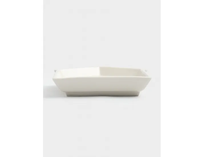 Блюдо 19x16x3 см бело-золотистое Дом Anna Lafarg Townlet