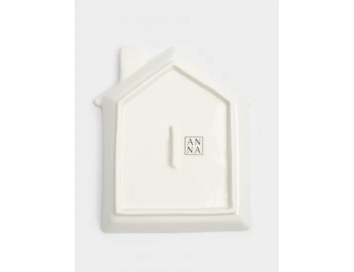 Блюдо 19x16x3 см бело-золотистое Дом Anna Lafarg Townlet