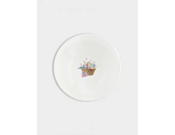 Пиала 12х6 см белая Цветы Easy Life Spring Bloom