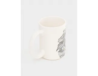 Кружка, 500 мл, фарфор N, белая, Лошадь, Wild