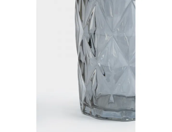Стакан 12 см 340 мл серый Anna Lafarg Diamond color