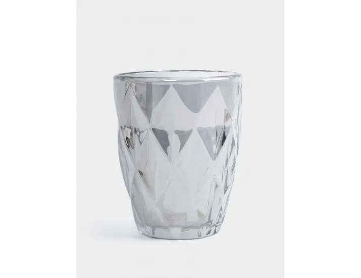 Стакан 10 см 270 мл серый Anna Lafarg Diamond color