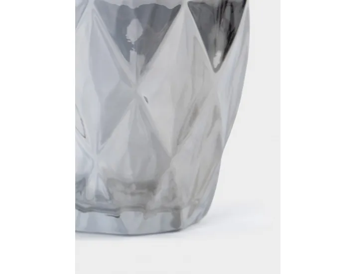 Стакан 10 см 270 мл серый Anna Lafarg Diamond color