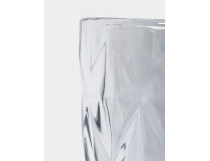 Стакан 10 см 270 мл серый Anna Lafarg Diamond color