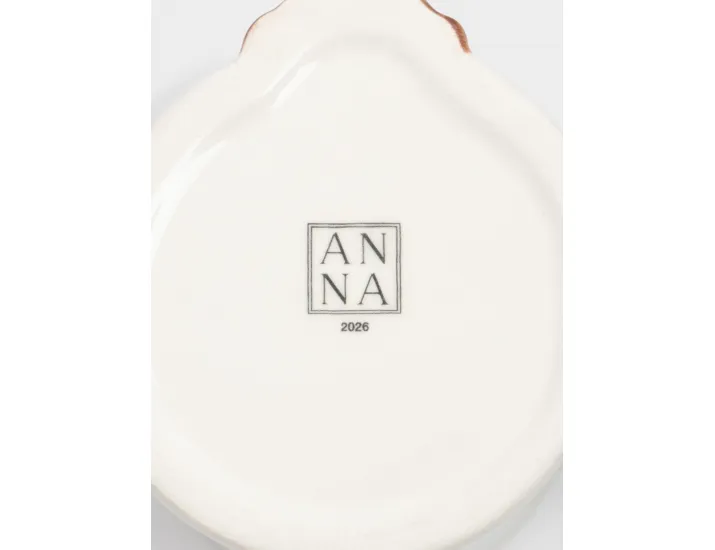 Кружка 400 мл молочная Олень в шапке и шарфе Anna Lafarg Winter Forest