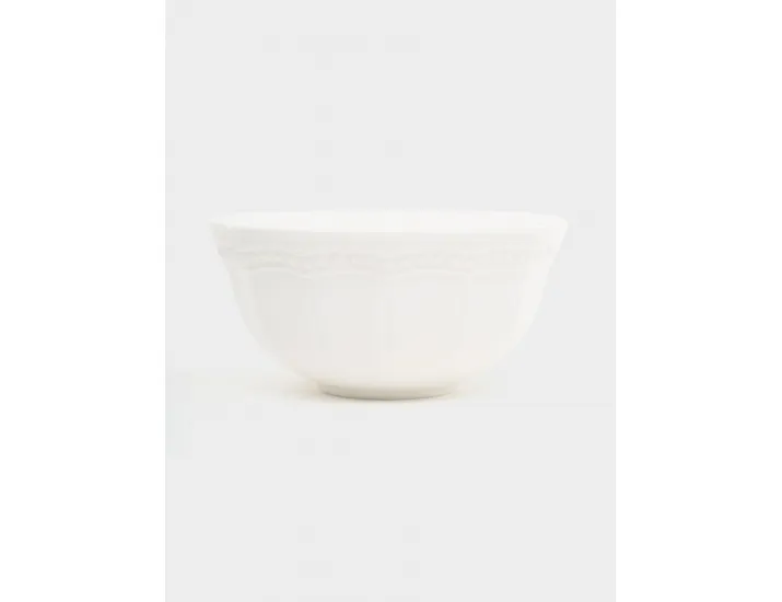 Салатник 12 см 0.3 л белый Easy Life Elite