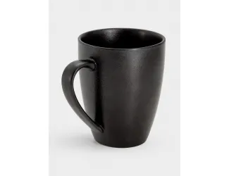 Кружка, 400 мл, чёрная, Икра