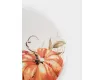 Подставка под кружку 11 см круглая белая Тыквы Anna Lafarg Light pumpkin