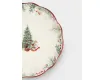 Тарелка закусочная 20 см белая Лошадка у елки Anna Lafarg Festival