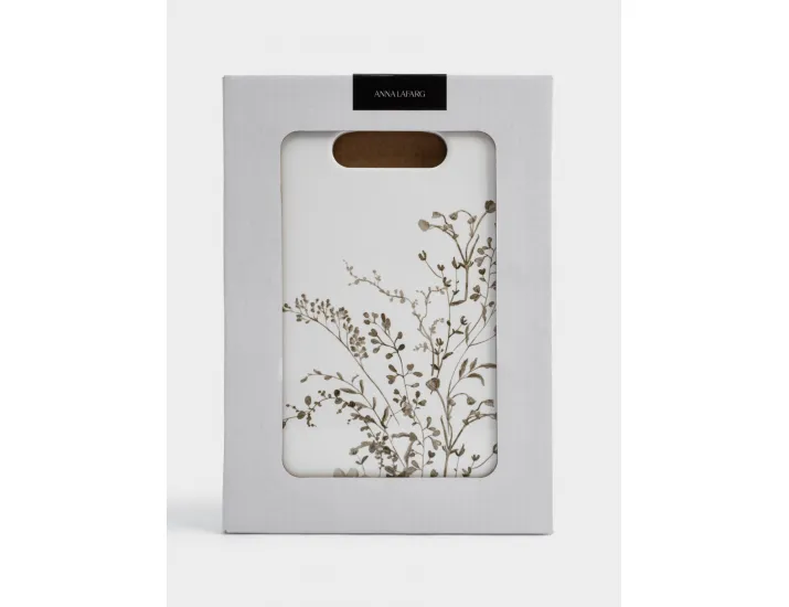 Подставка под горячее 24х17 см белая Осенние цветы Anna Lafarg Florance