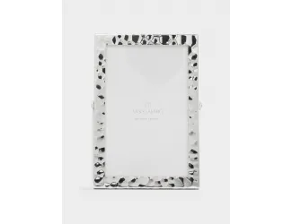 Фоторамка 11х16 см серебристая Мятый эффект Anna Lafarg Museum