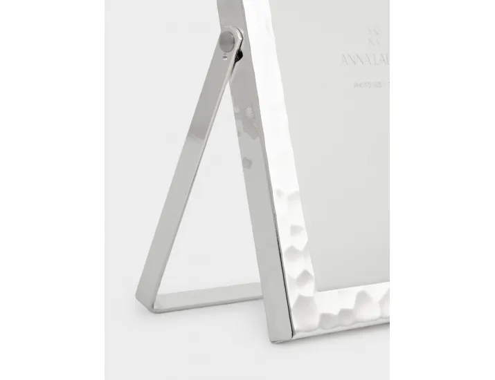 Фоторамка 11х16 см серебристая Мятый эффект Anna Lafarg Museum