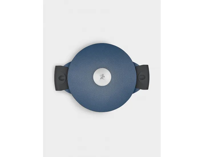 Кастрюля 20 см 2.4 л с крышкой с покрытием синяя Maxwell & Williams Agile