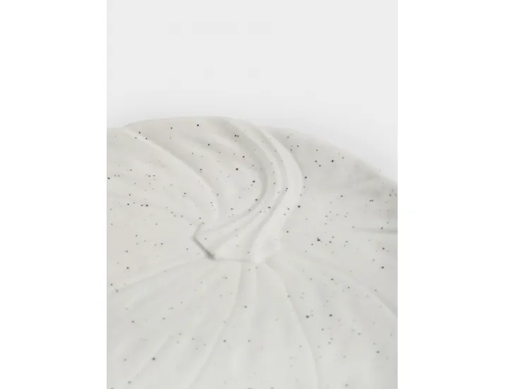 Блюдо 22 см белое в крапинку Тыква Anna Lafarg Light pumpkin