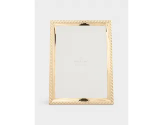 Фоторамка 14х19 см золотистая Ребристый кант Anna Lafarg Museum