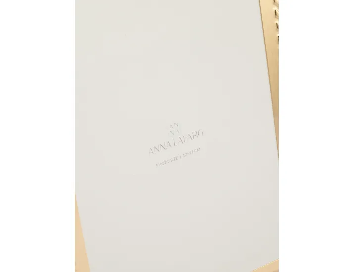 Фоторамка 14х19 см золотистая Ребристый кант Anna Lafarg Museum