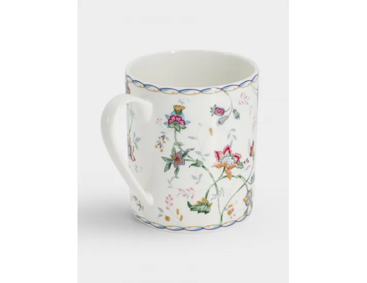 Кружка 400 мл белая Цветы Anna Lafarg Buckingham