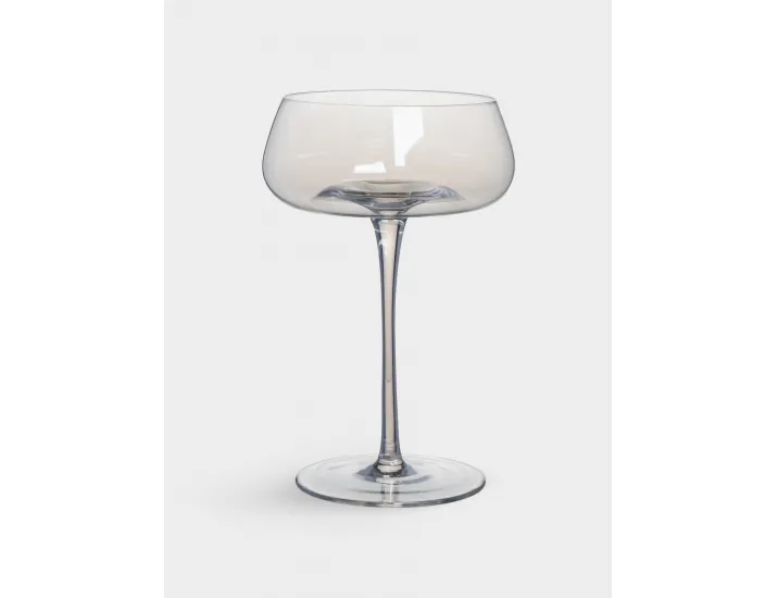 Бокал-креманка для шампанского 270 мл 2 шт перламутр Anna Lafarg Opera polar