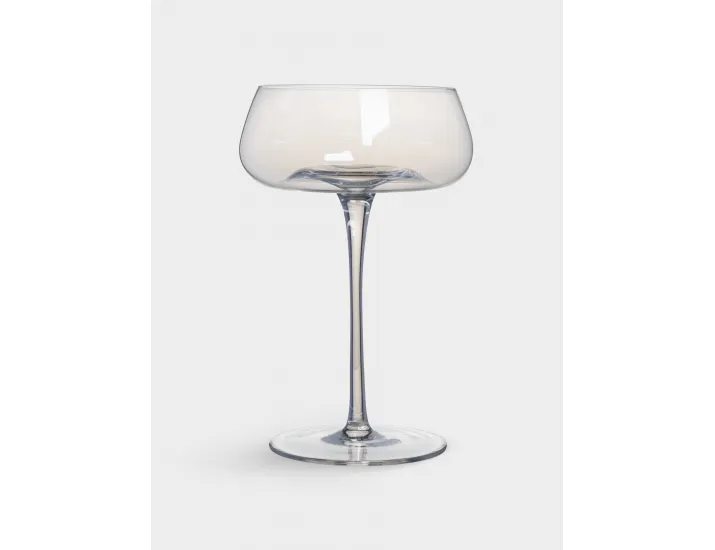 Бокал-креманка для шампанского 270 мл 2 шт перламутр Anna Lafarg Opera polar