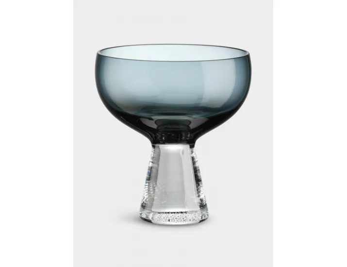 Набор креманок 6 предметов 350 мл тёмно-синие Pozzi Milano Fun Classy