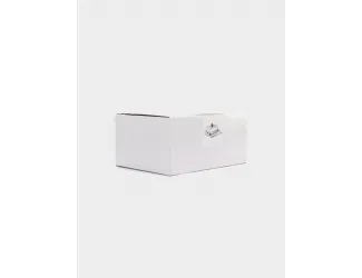 Масленка, 18х13 см, с ножом, сталь, прямоугольная, Vintage