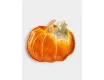 Блюдо 22 см оранжево-зеленое Тыква Anna Lafarg Bright pumpkin