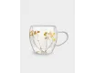 Кружка 240 мл с сухоцветами внутри Желтые цветы Anna Lafarg Wind-mystery