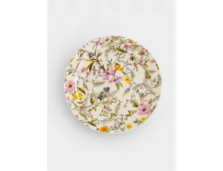 Чашка с блюдцем, 250 мл, Летние цветы