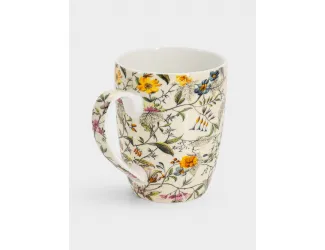 Кружка, 400 мл, фарфор F, цветная, Летние цветы, William Kilburn