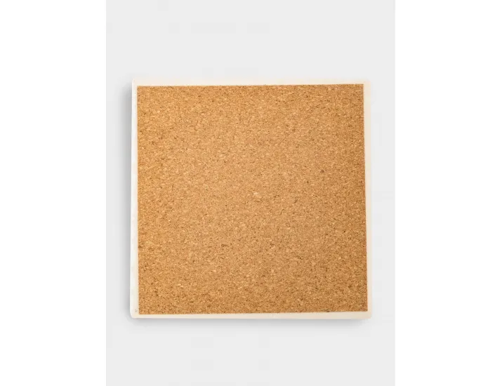 Подставка под кружку 11х11 см квадратная черная Лошадь Anna Lafarg Horse