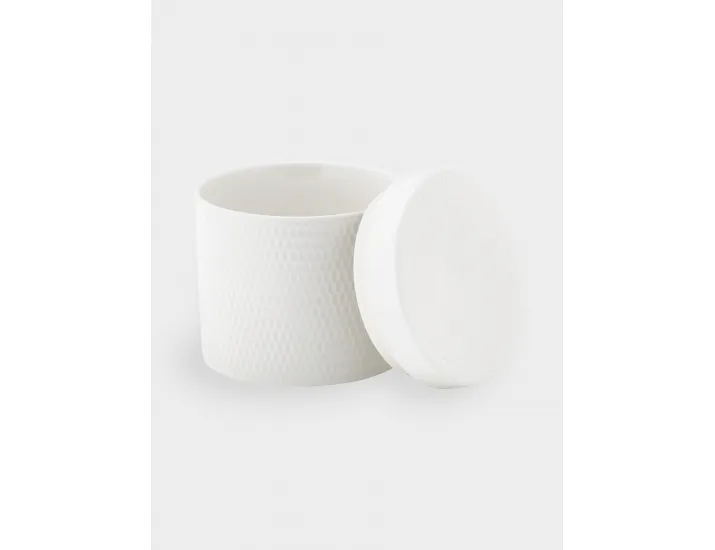 Банка для сыпучих продуктов 1,0 л 13,5 см белая Maxwell & Williams Даймонд