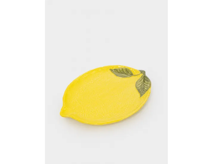 Блюдо 25х18 см овальное желтое Лимон Anna Lafarg Lemon