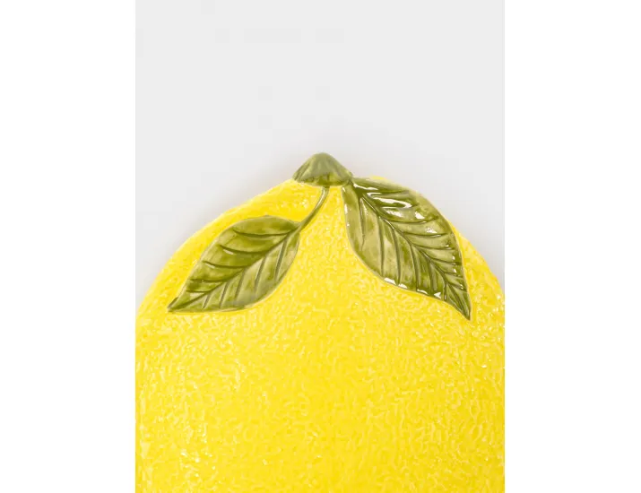 Блюдо 25х18 см овальное желтое Лимон Anna Lafarg Lemon