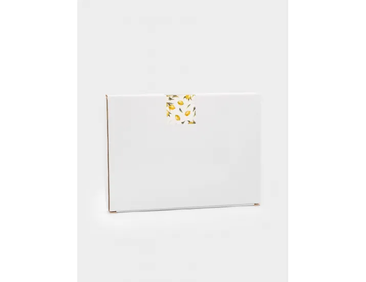 Блюдо 25х18 см овальное желтое Лимон Anna Lafarg Lemon