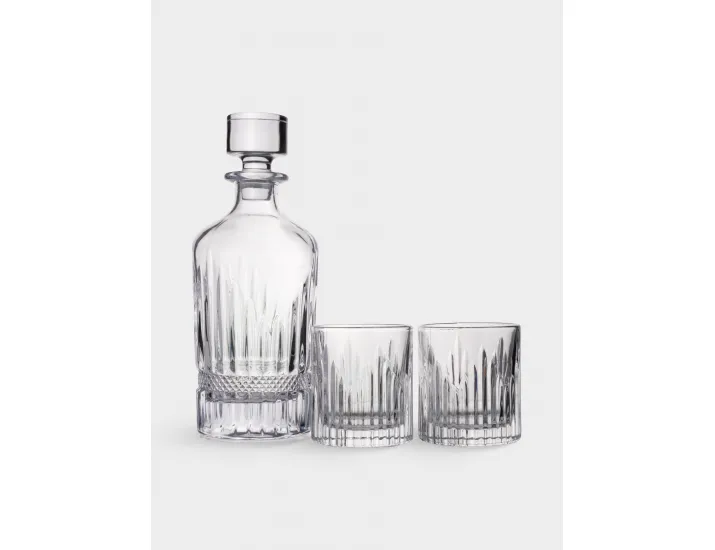 Набор для виски 2 персоны 3 предмета графин/стаканы Anna Lafarg Lyric