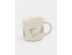 Кружка 370 мл бело-серая Олень в лесу Anna Lafarg Maral grey