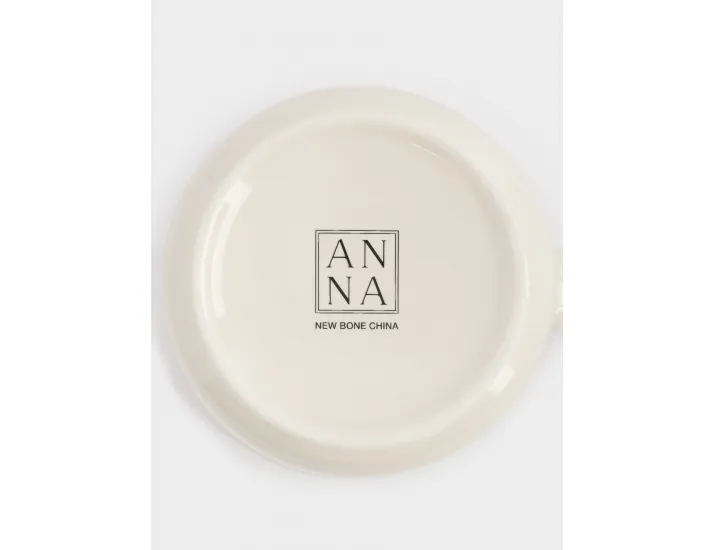 Кружка 370 мл бело-серая Олень в лесу Anna Lafarg Maral grey