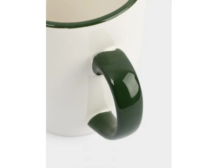 Кружка 330 мл зеленая Елка с подарками Anna Lafarg Festival