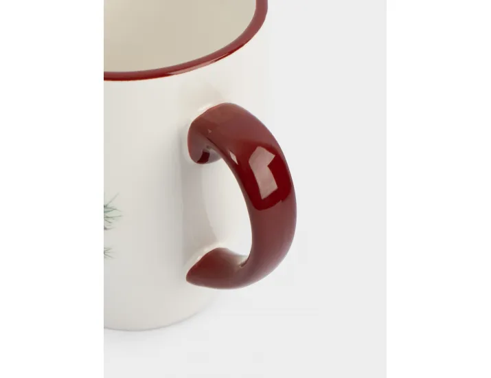 Кружка 330 мл красная Лошадка Anna Lafarg Festival