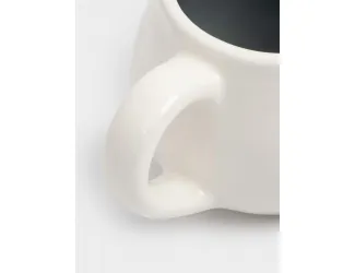 Кружка 460 мл бело-серая мятый эффект Позволь себе Anna Lafarg Message