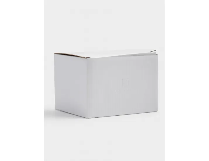 Кружка 460 мл бело-серая мятый эффект Позволь себе Anna Lafarg Message