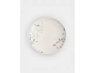 Сервиз обеденный, 6 перс, 19 пр, фарфор N, белый, Цветы и листья, Primrose