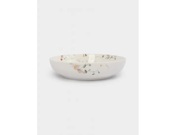 Сервиз обеденный 6 персон 19 предметов белый Цветы и листья Anna Lafarg Primrose