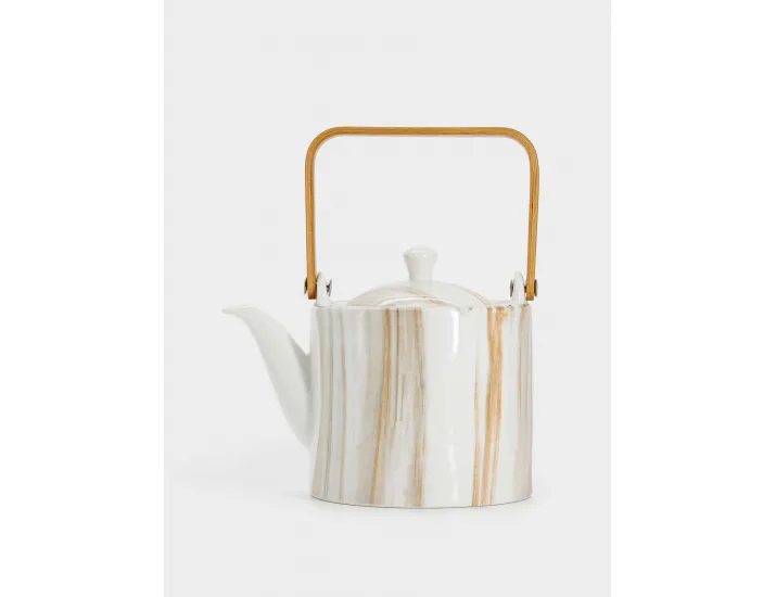 Чайник заварочный 0,8 л белый Home & Style The Royal Marble