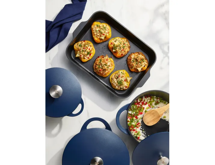 Форма для запекания 34x26x5.5 см синяя с покрытием Maxwell & Williams Agile