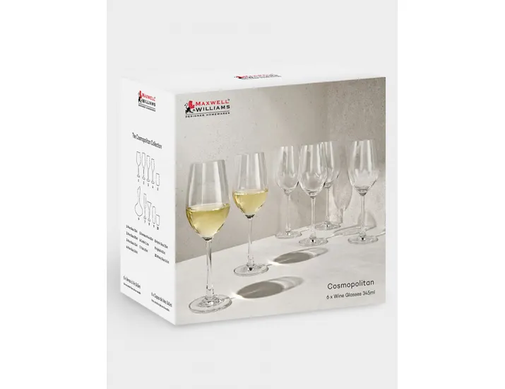Набор бокалов для вина 6 предметов 345 мл Maxwell & Williams Cosmopolitan