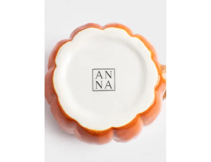 Кружка 340 мл оранжевая Тыква Anna Lafarg Bright pumpkin